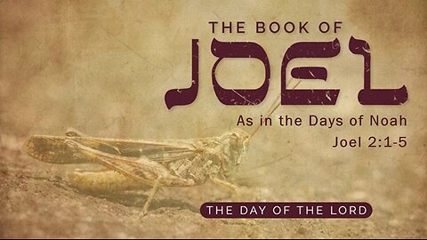 As in the Days of Noah