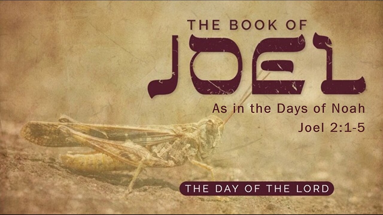 As in the Days of Noah