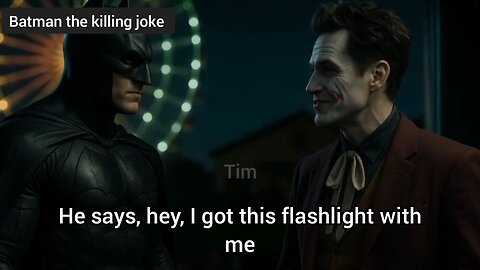 Batman the killing joke Reimagined with AI