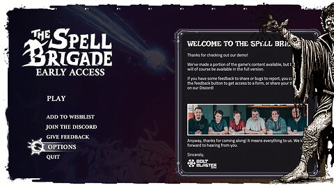 Demo Gameplay, No Commentary - The Spell Brigade