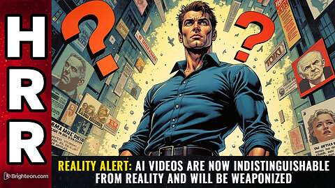 REALITY ALERT: AI videos are now indistinguishable from reality...