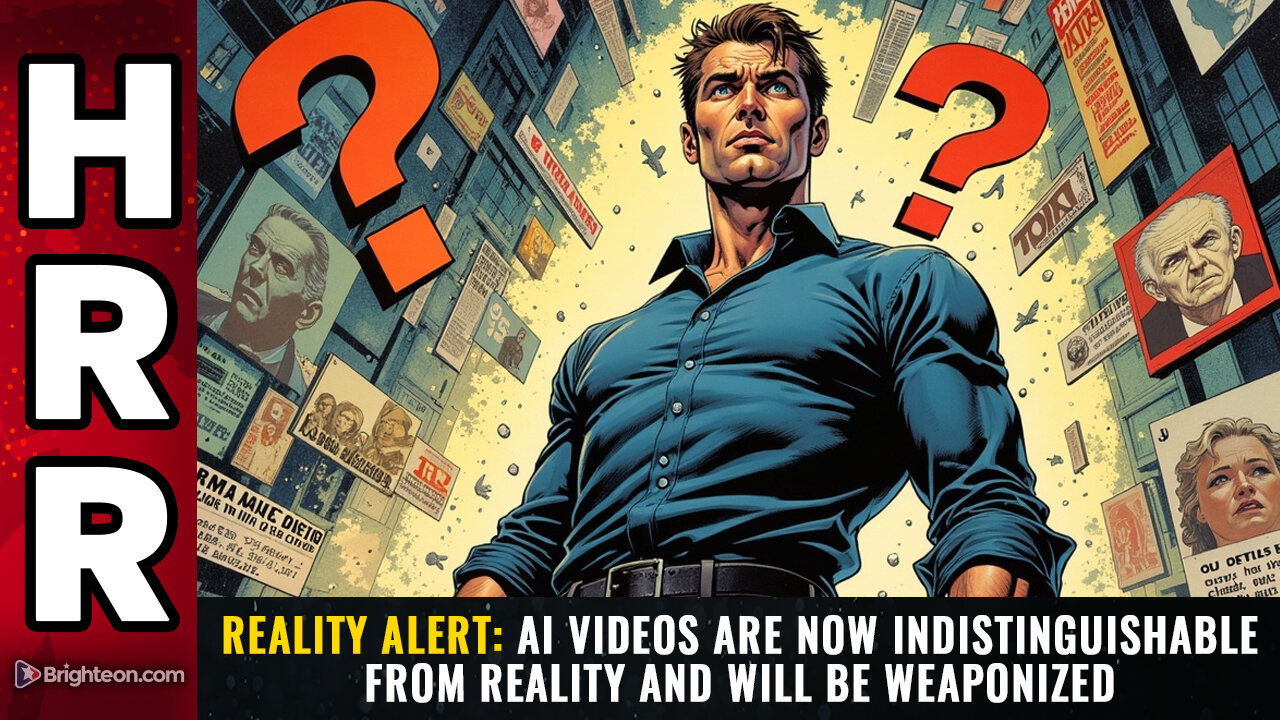 REALITY ALERT: AI videos are now indistinguishable from reality...
