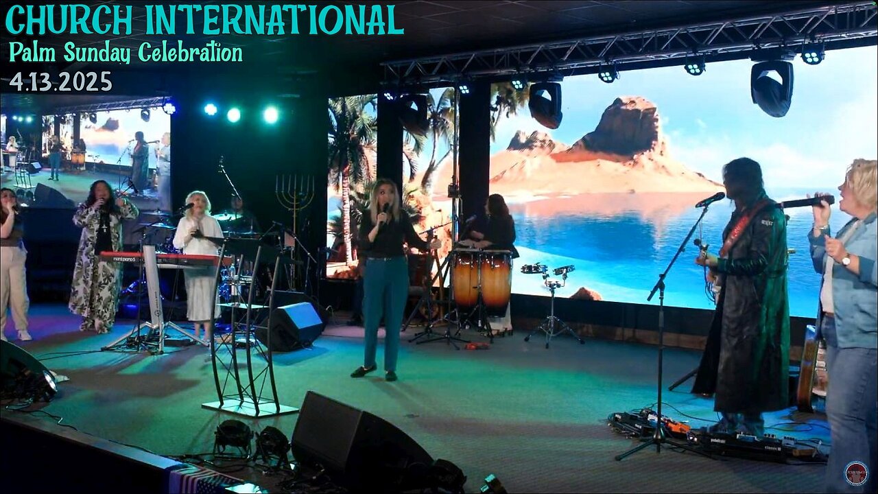 Robin D Bullock & Pastor Robin - 4.13.2025 - Church International - Palm Sunday Celebration!