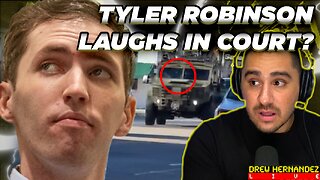 TYLER ROBINSON APPEARS IN COURT IN PERSON LAUGHING?