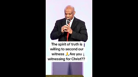 Are you witnessing Christ?