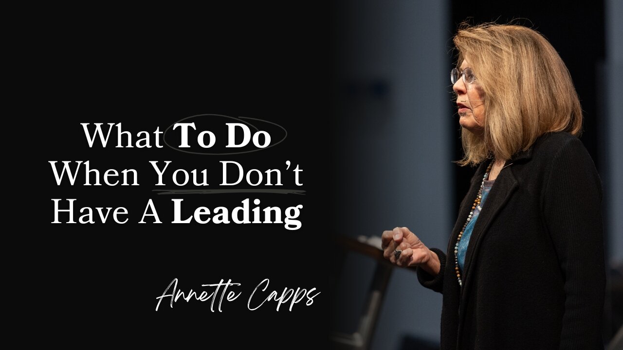 What To Do When You Don't Have A Leading