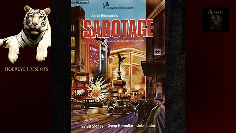 Sabotage (1936) | Alfred Hitchcock | Film Noir | Thriller | Movie Classics