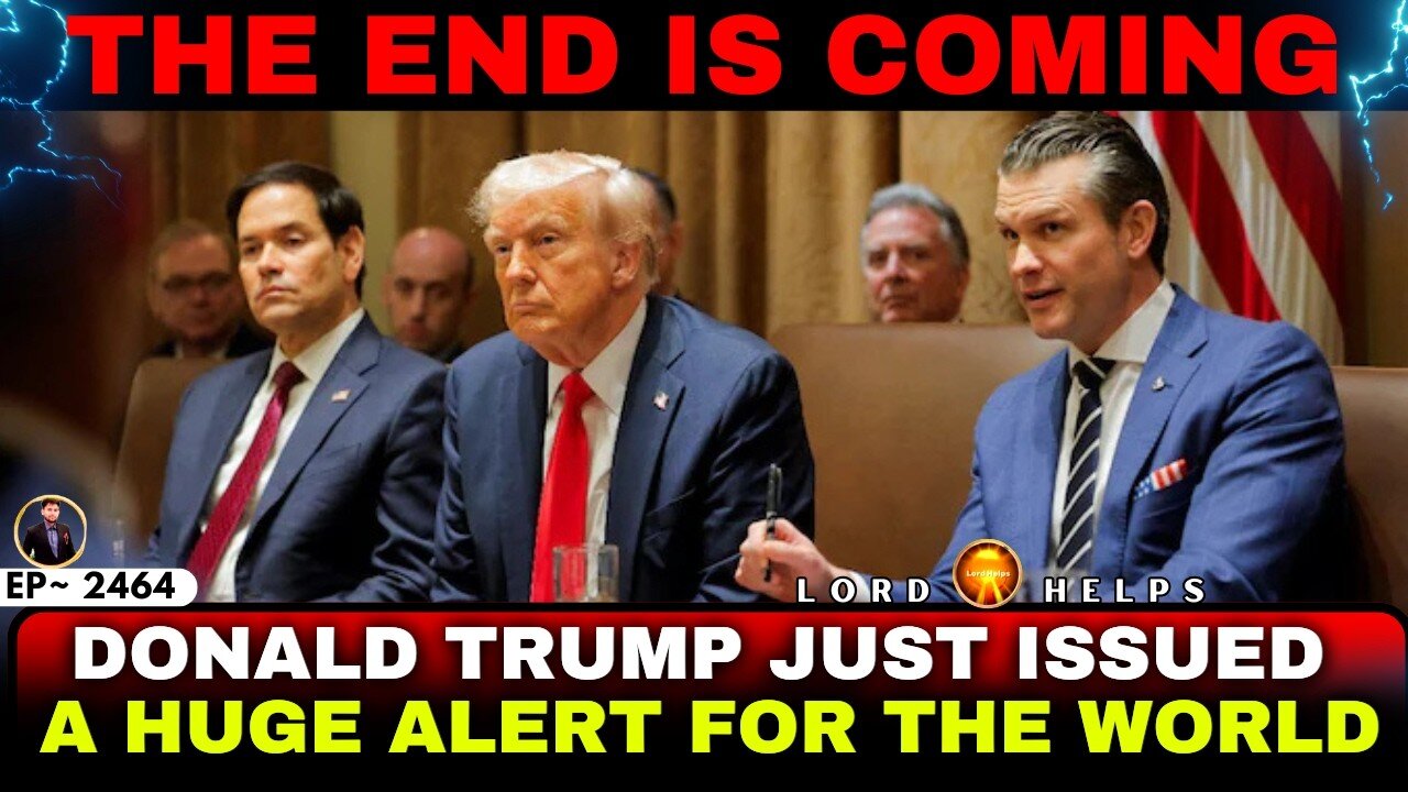 🔴TRUMP JUST ALERTED EVERYONE ABOUT THE END....?👆Prophetic Word Today | God's Message Today