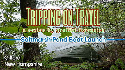 Tripping on Travel: Saltmarsh Pond Boat Launch, Gilford, NH