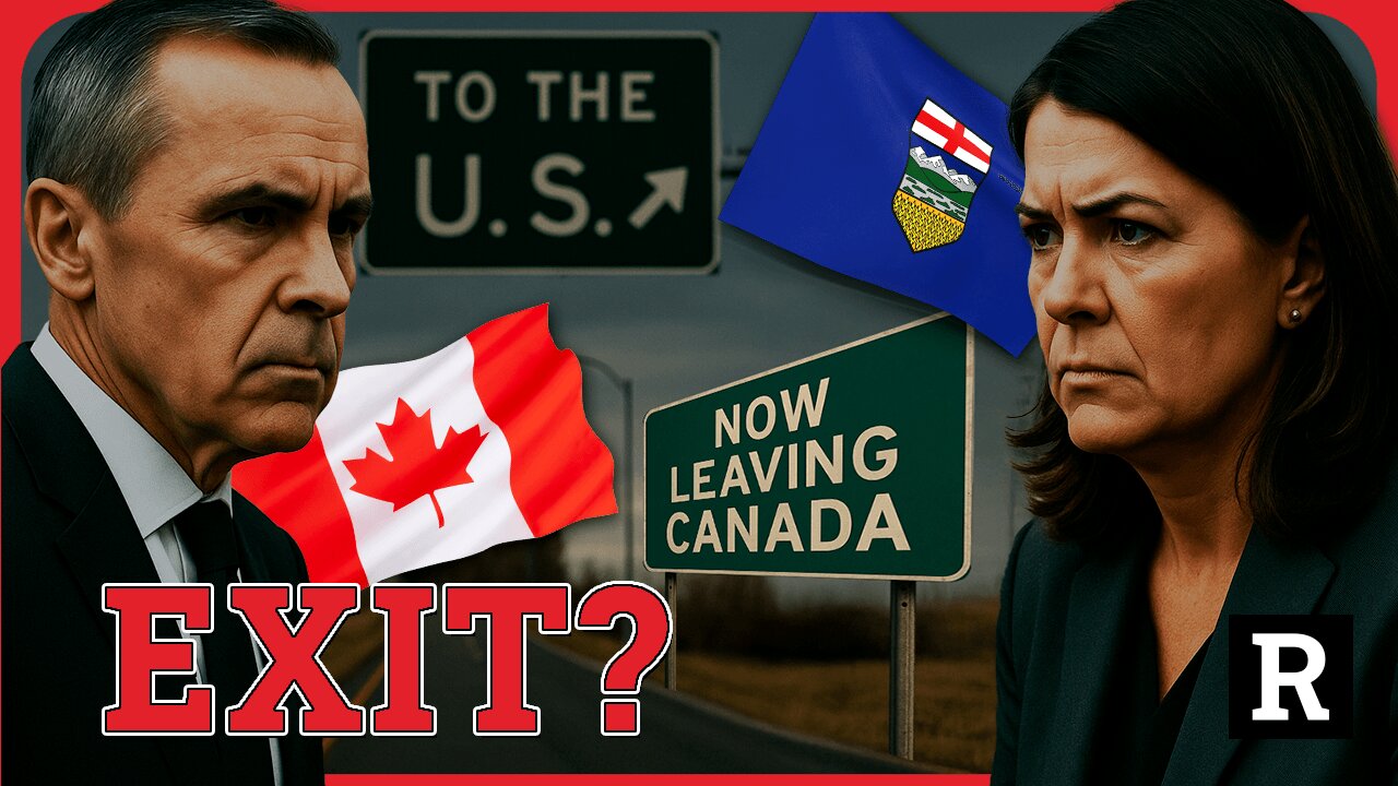 Alberta's SEPARATION from Canada gains momentum, Canada facing calamity | Redacted w Clayton Morris