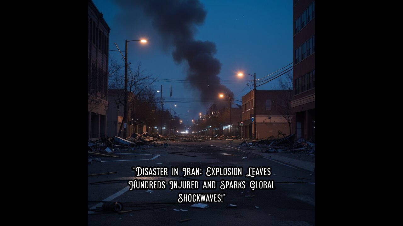 "Disaster in Iran: Explosion Leaves Hundreds Injured and Sparks Global Shockwaves!"