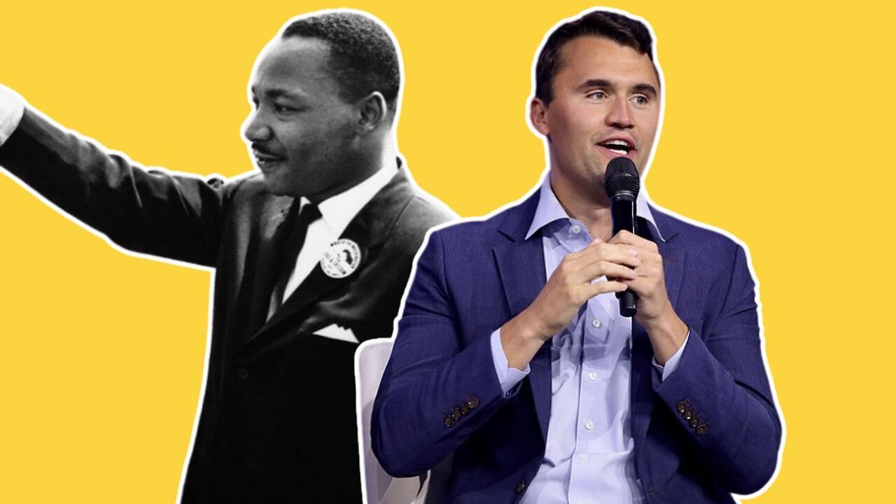 COMPARING CHARLIE KIRK TO MLK JR. IS DISGUSTINGLY BLASPHEMOUS