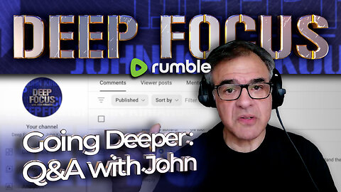 Going Deeper with John Kiriakou .. Epstein, China's Military, Art and Much More | DEEP FOCUS with JK