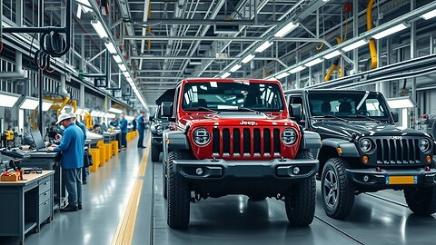 Jeep's Billion-Dollar Factory Tour: Grand Cherokee, Wrangler & Wagoneer Production Secrets!