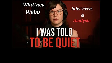 They NEED Our Consent" WHITNEY WEBB w/ Glenn Beck
