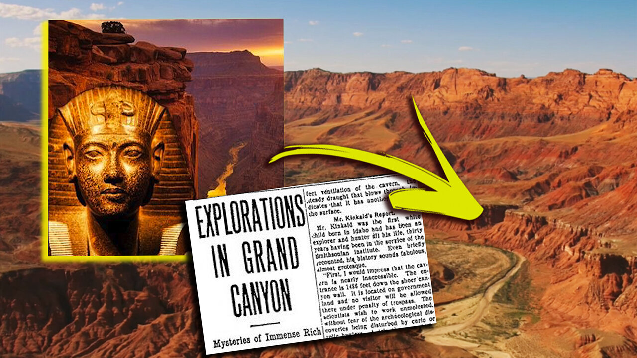 Bizarre Secret Mysteries of the Grand Canyon and Colorado River Badlands