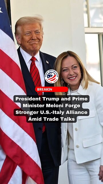 President Trump Meets with PM of Italy