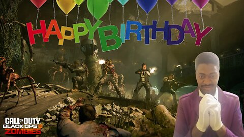 🔴 LIVE - Belated Birthday Stream! Call of duty Black Ops 6 Zombies Round 100 Boss Fight!