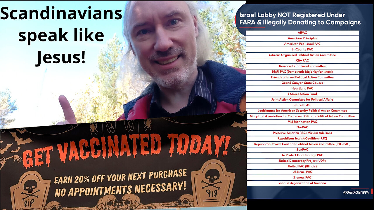 ADHD food. Gas libel. Islamization & Jewish Supremacy. AIPAC alternatives. AP vs Takaichi. Venezuela