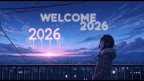 Welcome 2026 🌟 | Peaceful LoFi Instrumental for New Beginnings, Study & Relax