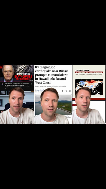 Powerful 8.8-magnitude earthquake hits off the coast of Kamchatka, Russia 🇷🇺