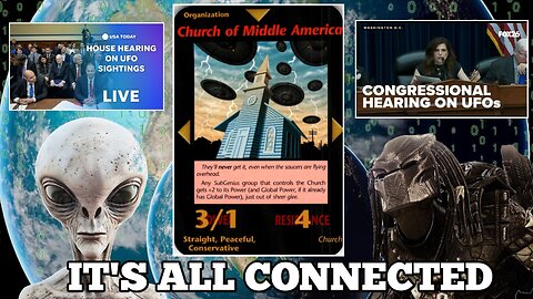 U.S CONGRESS U.F.O PRESS CONFERENCE & ALIEN DNA