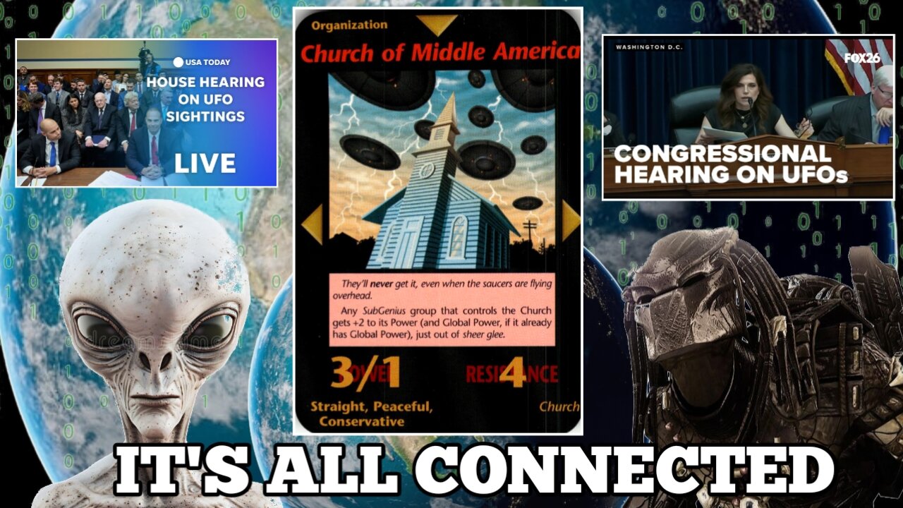 U.S CONGRESS U.F.O PRESS CONFERENCE & ALIEN DNA