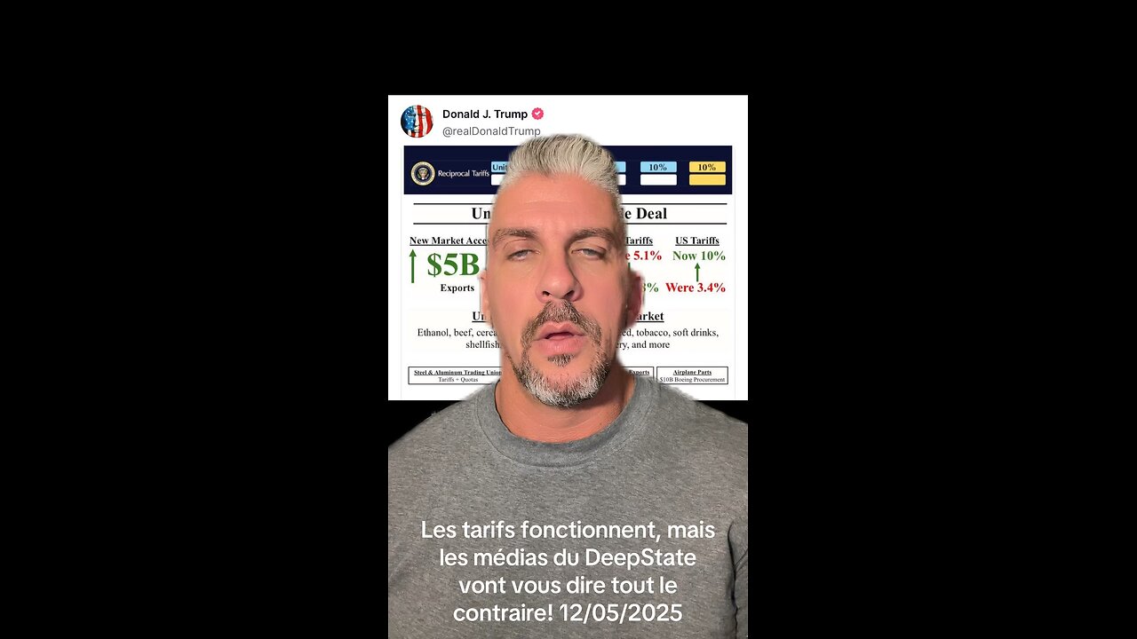 Les tarifs fonctionnent! 12/05/2025