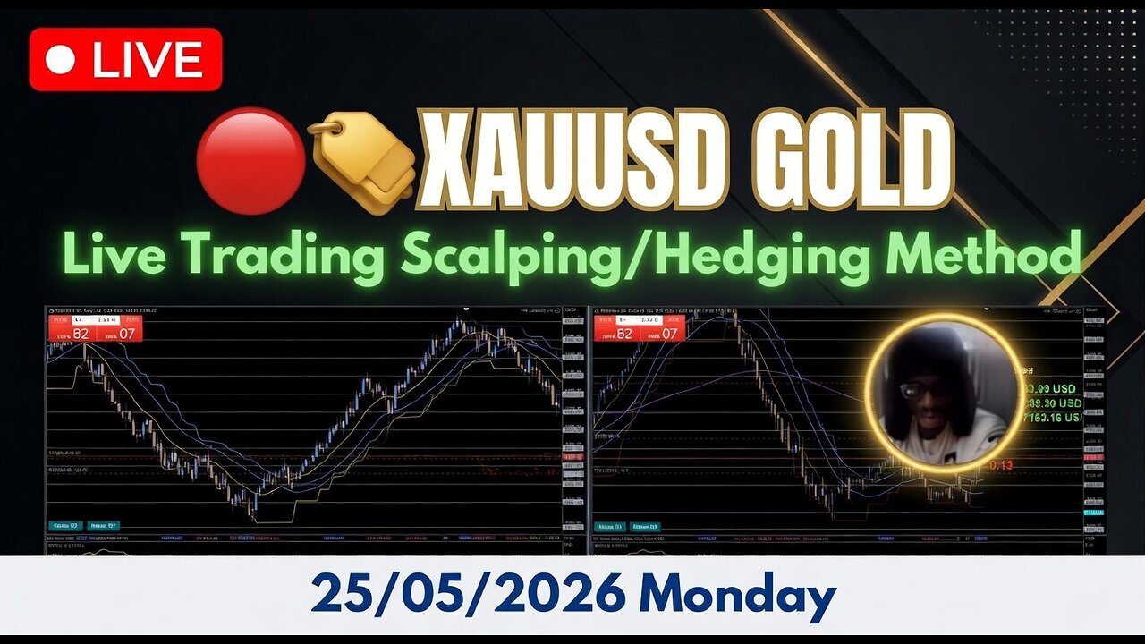 🔴🪙Testing New XAUUSD GOLD Live Trading Scalping Method | 25/05/2026 Monday