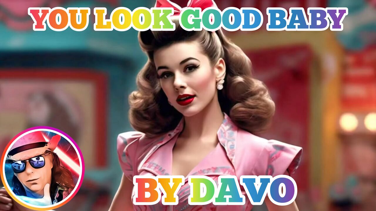 📹 Classic 60s Style Rockabilly-Rock and Roll Song (Ai Music Video)-You Look Good Baby