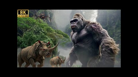 King Kong Fights Poachers to Protect Wildlife on Skull Island! 🦍💥