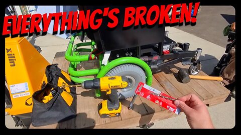 VLOG 749: fixing everything! (bus, wheelchairs, giant hills...)