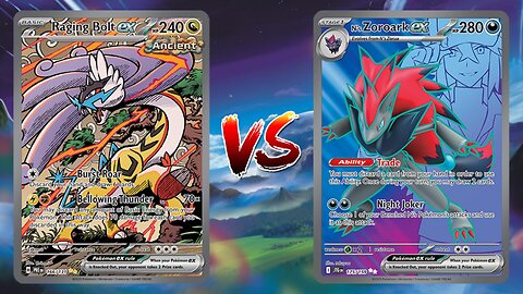 Pokemon TCG Live Raging Bolt EX Eelektrik VS N's Zoroark EX Munkidori!!