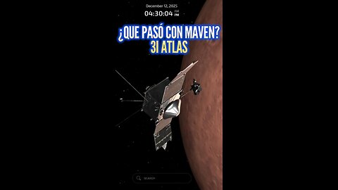 Después de captar a 3IATLAS Desaparece la Sonda Maven en Marte