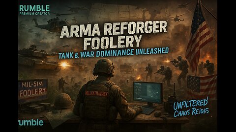 🎮💣🚨 ARMA REFORGER FOOLERY: TANKS & WAR CHAOS JOIN IN!🎮💣🚨