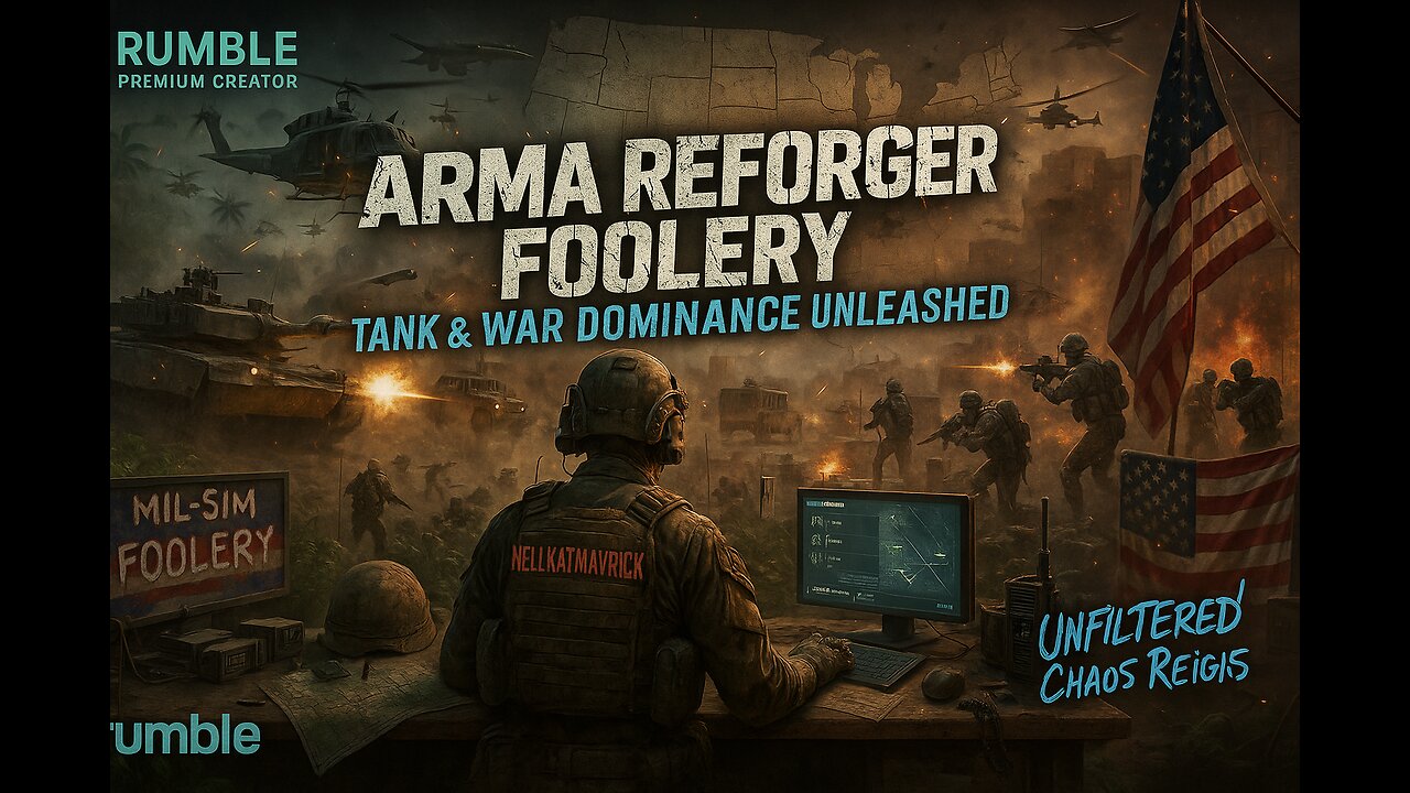 🎮💣🚨 ARMA REFORGER FOOLERY: TANKS & WAR CHAOS JOIN IN!🎮💣🚨