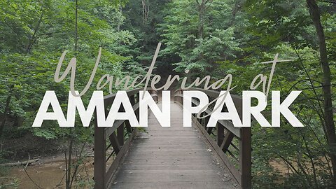 WANDERING at Grand Rapids’ Aman Park | Hike POV, ASMR