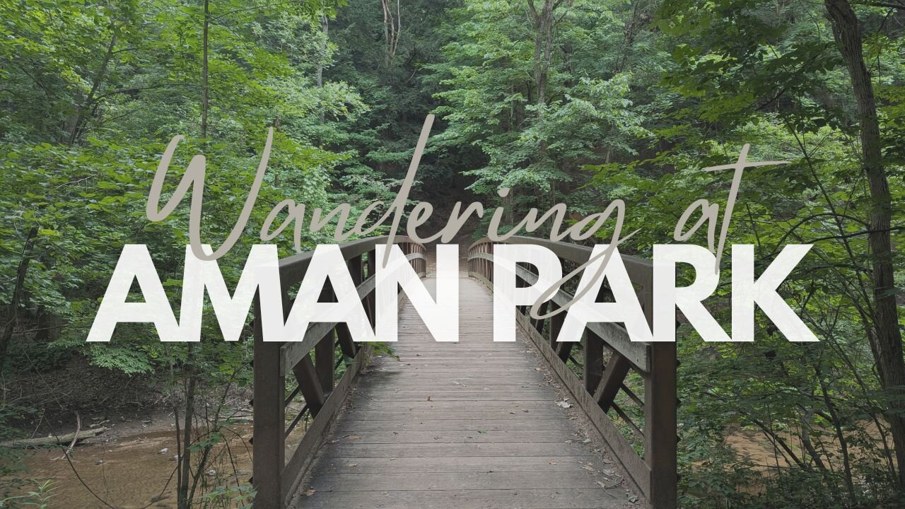 WANDERING at Grand Rapids’ Aman Park | Hike POV, ASMR