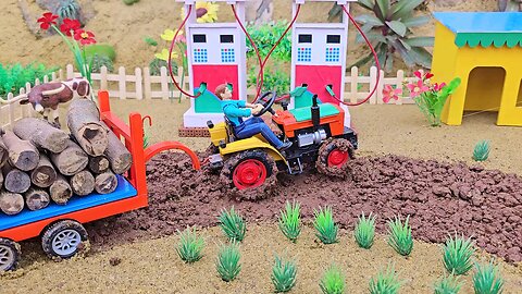 Diy_tractor_making_bulldozer_repair_train_railway___Excavator_Crawler_Crane_and_Construction_Trucks