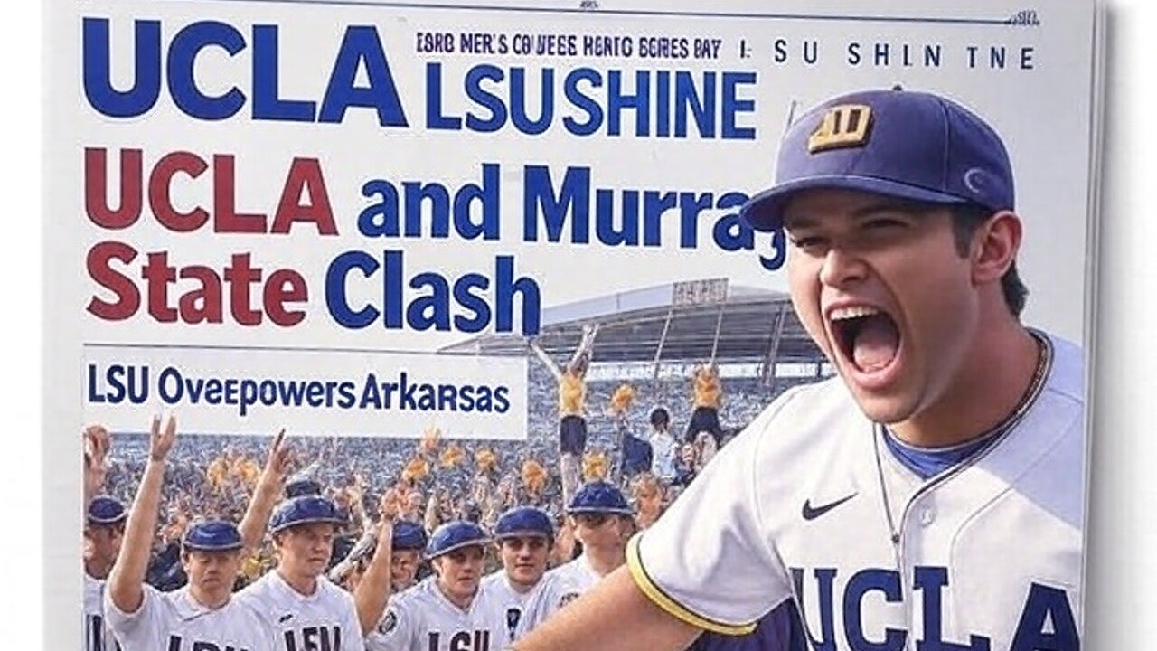 College World Series Day 2: Arkansas vs LSU Shine and UCLA vs Murray State Clash Amid Protests