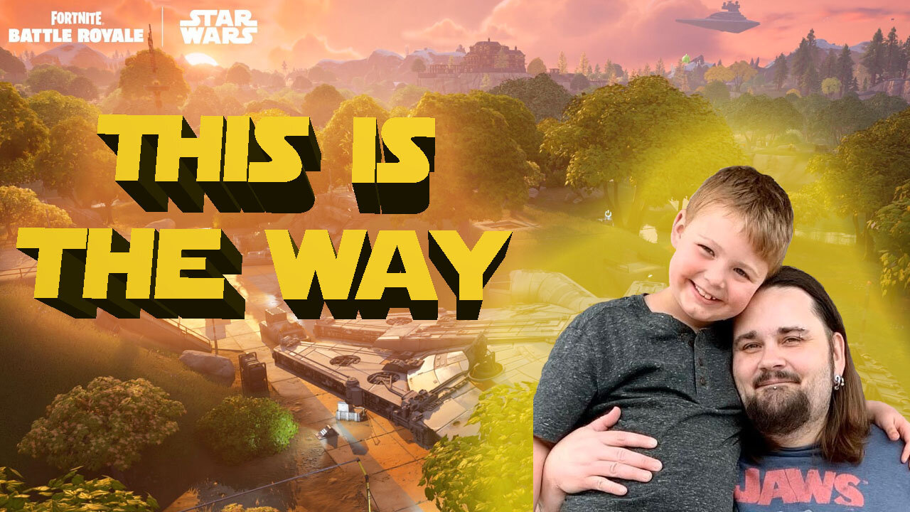 This is the way! in Fortnite Galactic Battle (Just The Win)