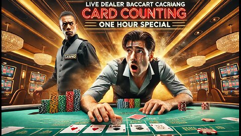 🎥 LIVE Dealer Baccarat Card Counting (GONE WRONG) | ONE HOUR SPECIAL 🔥
