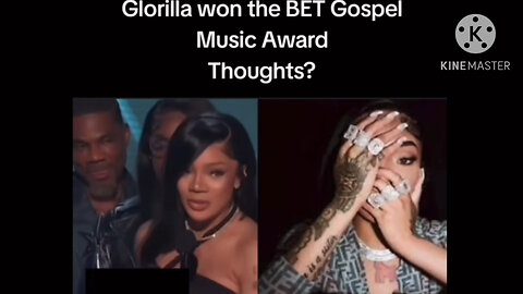 GLO-RILLA WON THE BET GOSPEL MUSIC AWARD!!🤣 #blackchurch #blackculture #idolatry #hebrewisraelites