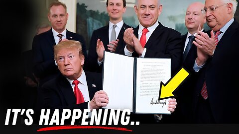 TRUMP HAS ALREADY STARTED to FULFILL THE PROPHECIES OF THE BIBLE