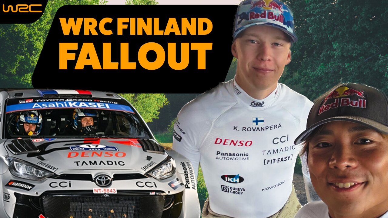 WRC Finland Fallout | TOYOTA record Breakers