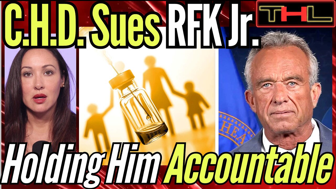 Why Did The Children's Health Defense SUE their Own Co-Founder, RFK JR.??