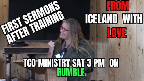 FROM ICELAND WITH LOVE 1ST SERMONS