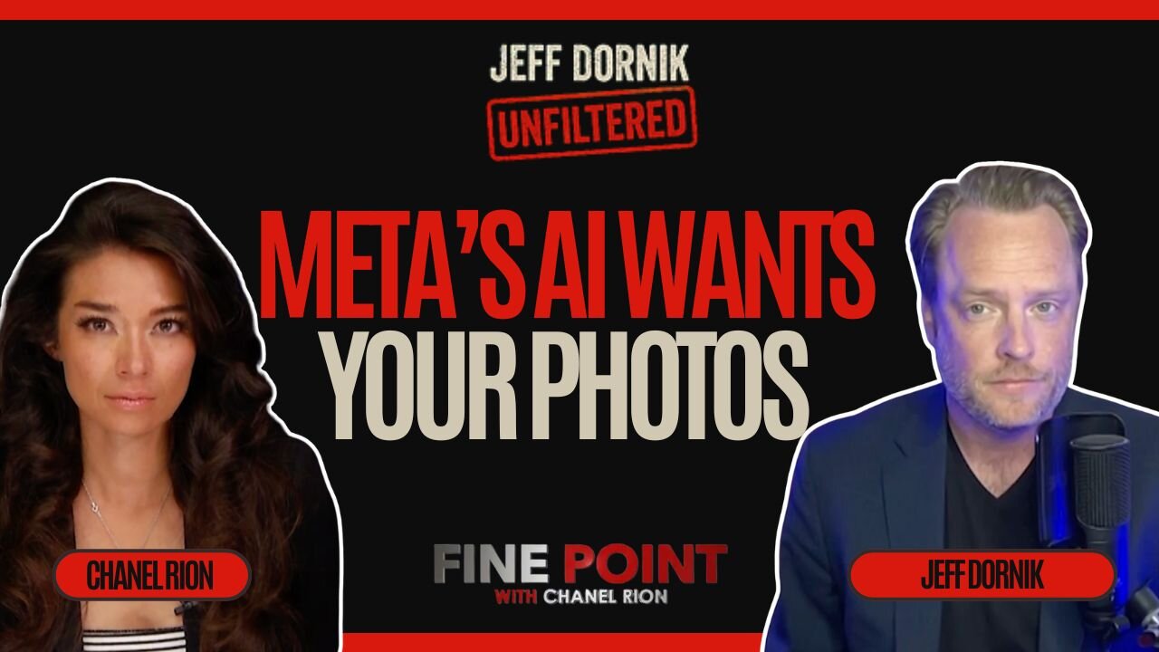 Meta’s AI Wants Your Private Photos | Jeff Dornik Interview on OANN's Fine Point with Chanel Rion