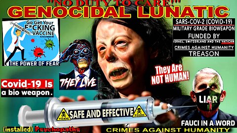 Canada's Top (Demonic Murdering Psychopath) Doctor Theresa Tam Leaving Position – ‘No Duty of Care!’