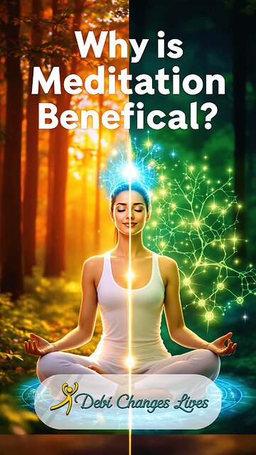 𝗪𝗵𝘆 𝗶𝘀 𝗠𝗲𝗱𝗶𝘁𝗮𝘁𝗶𝗼𝗻 𝘀𝗼 𝗕𝗲𝗻𝗲𝗳𝗶𝗰𝗶𝗮𝗹? 🧘‍♀️✨𝗜𝘁 𝗵𝗲𝗹𝗽𝘀 𝘆𝗼𝘂 𝗰𝗮𝗹𝗺 𝘆𝗼𝘂𝗿 𝗺𝗶𝗻𝗱. 😌🧠